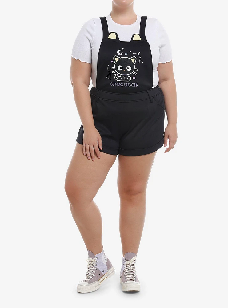 Chococat Celestial Glitter Scuba Shortalls Plus