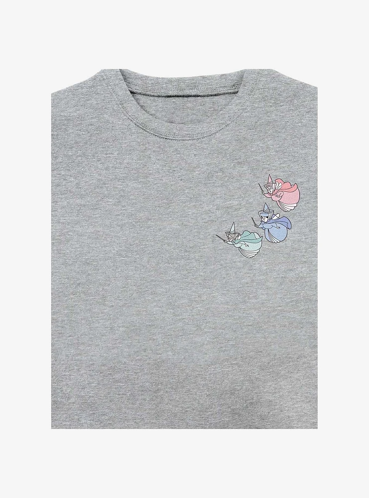 Disney Sleeping Beauty Fairy Trio Pocket Sweatshirt