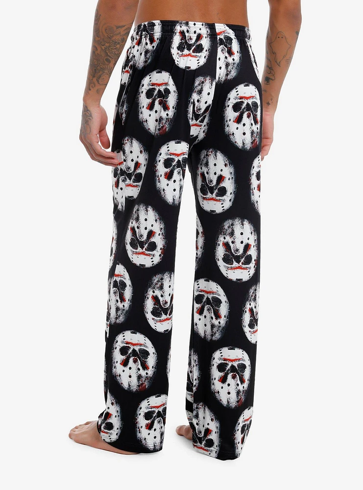 Friday The 13th Jason Mask Pajama Pants