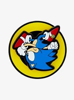 Sonic the Hedgehog Spinning Enamel Pin