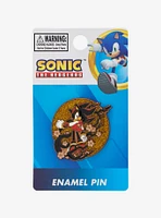 Sonic the Hedgehog Shadow Cherry Blossom Glitter Enamel Pin