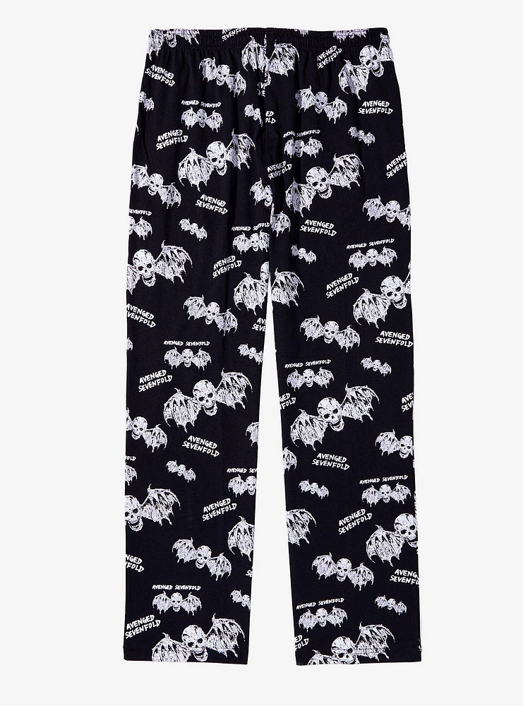 Avenged Sevenfold Deathbat Pajama Pants