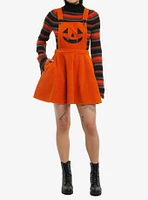 Sweet Society Jack-O'-Lantern Corduroy Skirtall