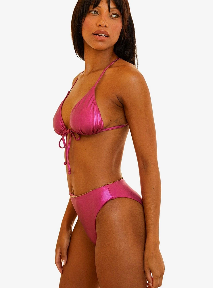 Dippin' Daisy's Cove Swim Top Fuchsia