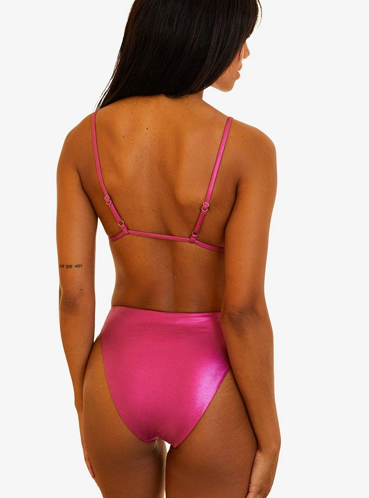 Dippin' Daisy's Cove Swim Top Fuchsia