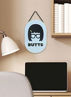 Bob's Burgers Butts Tina Belcher Hanging Wood Wall Decor