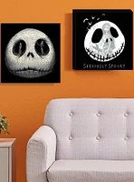 The Nightmare Before Christmas Skull Shadow Canvas Wall Decor