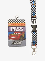 Disney Pixar Cars Lightning McQueen All Access Pass Lanyard