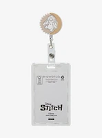 Disney Lilo & Stitch Tonal Stitch Polka Dot Retractable Lanyard - BoxLunch Exclusive