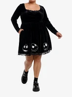 Her Universe The Nightmare Before Christmas Jack Velvet Dress Plus