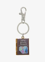 Beetlejuice Handbook for the Recently Deceased Hinge Keychain