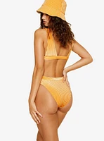 Dippin' Daisy's Festival Scoop Neckline Swim Top Golden Hour