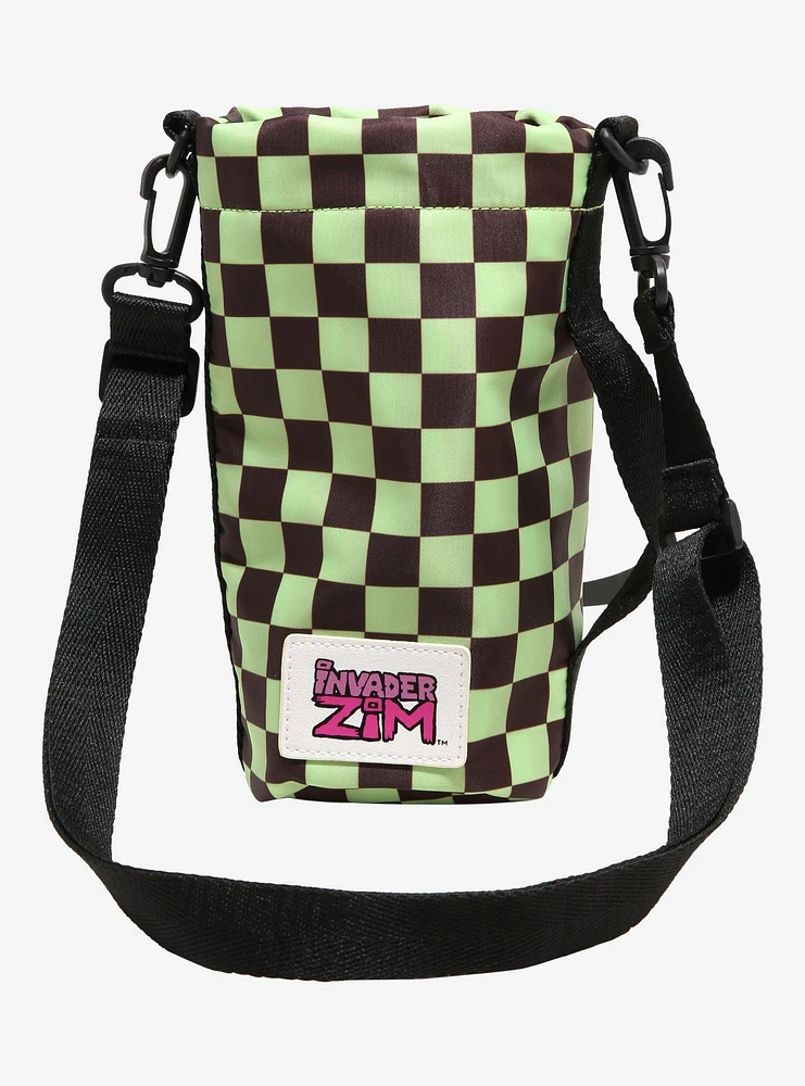 Invader Zim GIR Face Water Bottle Sling