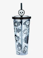 Hello Kitty And Friends Skeleton Costume Acrylic Travel Cup