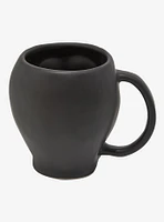 Black Skull Figural Mug