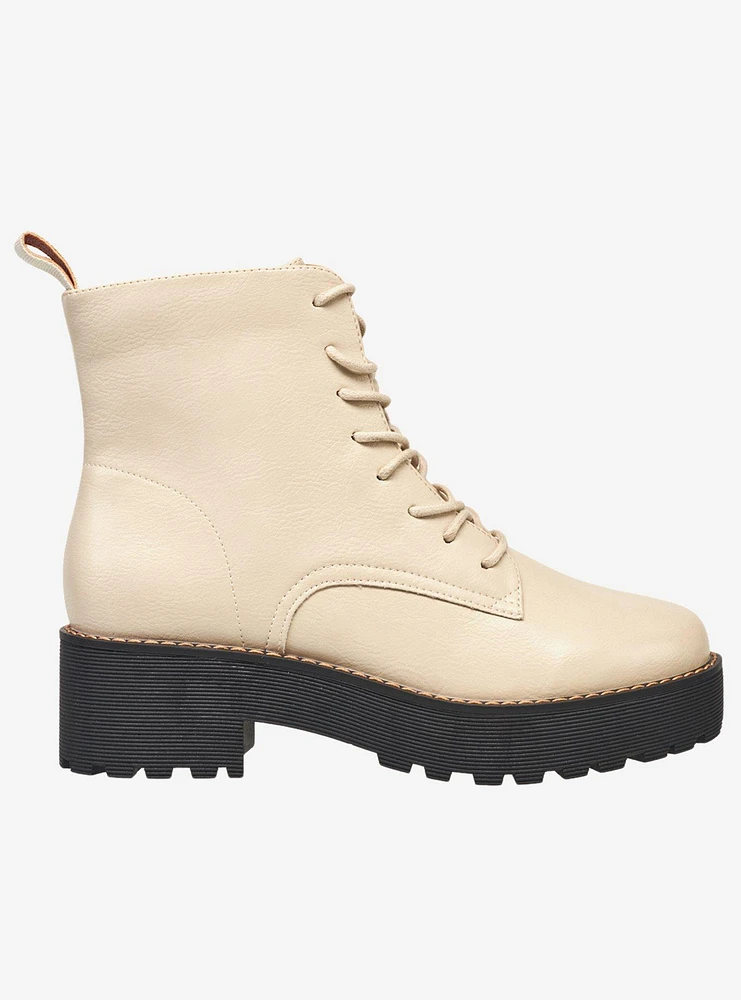 Natural Grace Combat Boots