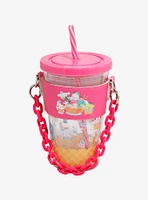 Hello Kitty And Friends Ice Cream Acrylic Travel Cup With Holder