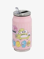 Hello Kitty And Friends Food Trucks Soda Can Water Bottle