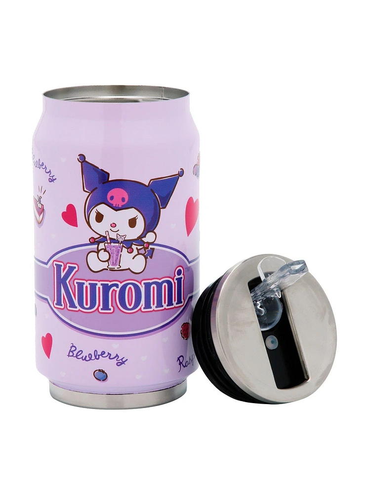 Kuromi Favorite Foods Soda Can Water Bottle