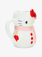 Hello Kitty Snowman Figural Mug