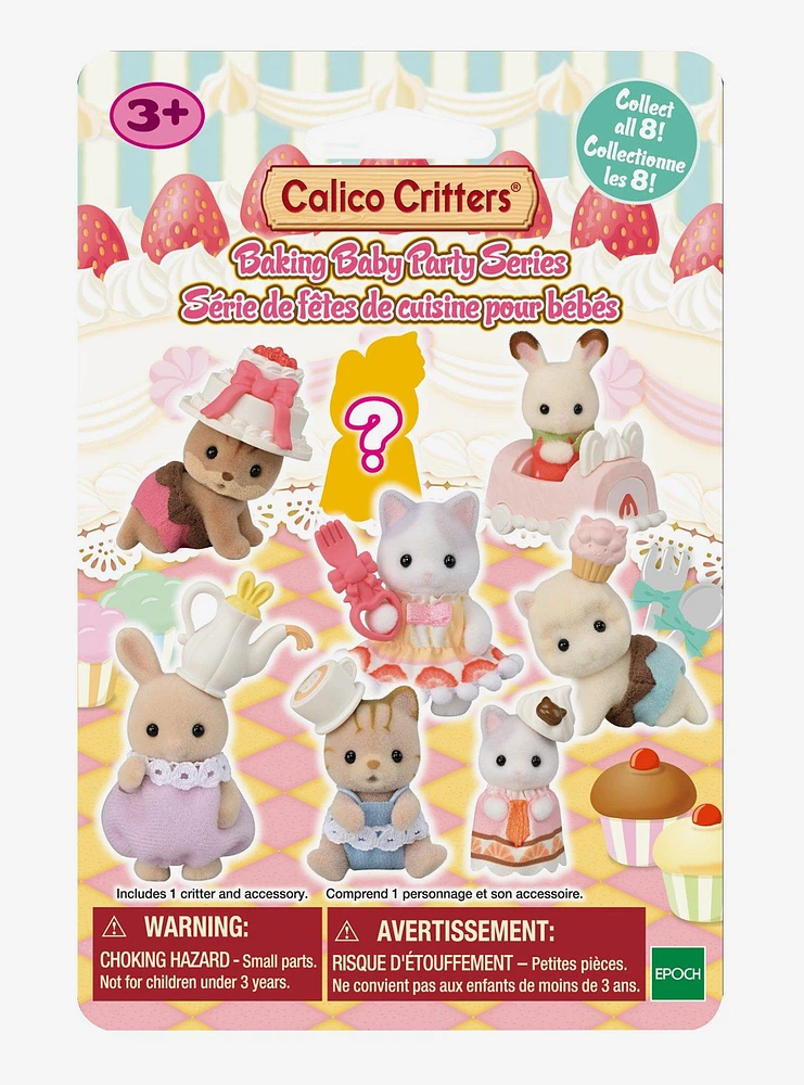 Calico Critters Baking Baby Party Series Blind Bag Mini Figure