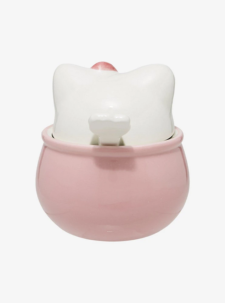 Hello Kitty Figural Bowl With Spoon