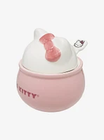 Hello Kitty Figural Bowl With Spoon