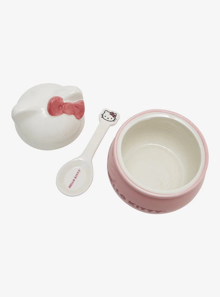 Hello Kitty Figural Bowl With Spoon