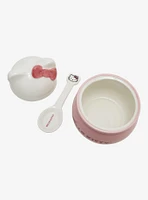 Hello Kitty Figural Bowl With Spoon