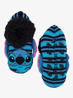 Disney Lilo & Stitch Striped Stitch Slipper Socks - BoxLunch Exclusive