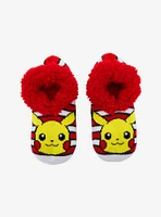 Pokémon Pikachu Striped Slipper Socks - BoxLunch Exclusive