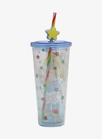 Rainbow Brite Stars Acrylic Travel Cup