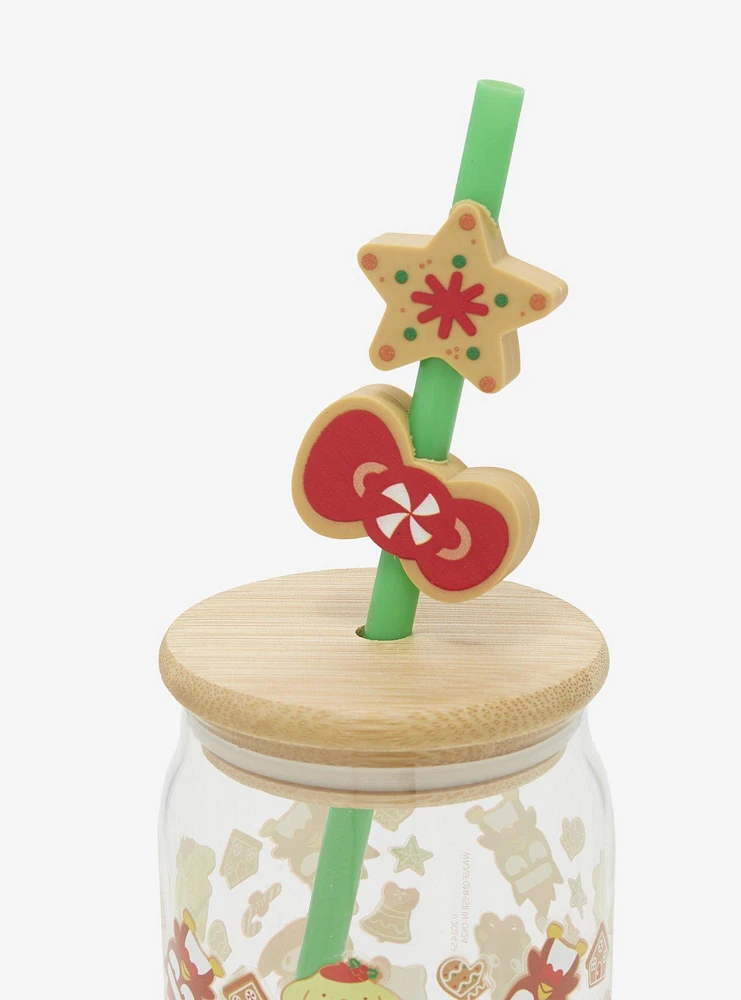 Hello Kitty And Friends Gingerbread Glass Cup