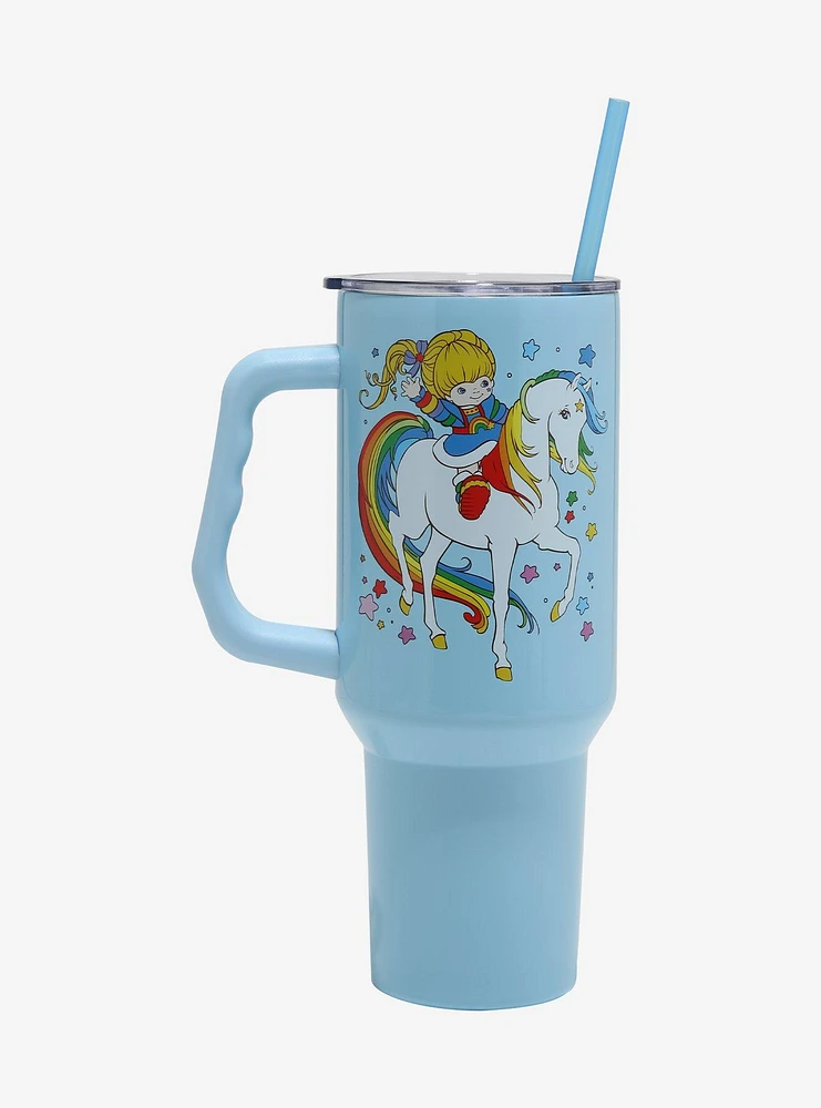 Rainbow Brite Blue Stainless Steel Travel Cup