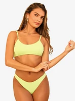 Dippin' Daisy's Redondo Adjustable Strap Swim Top Green Tea