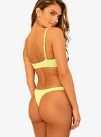 Dippin' Daisy's Redondo Adjustable Strap Swim Top Green Tea