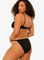 Dippin' Daisy's Jane Cheeky Swim Bottom Black