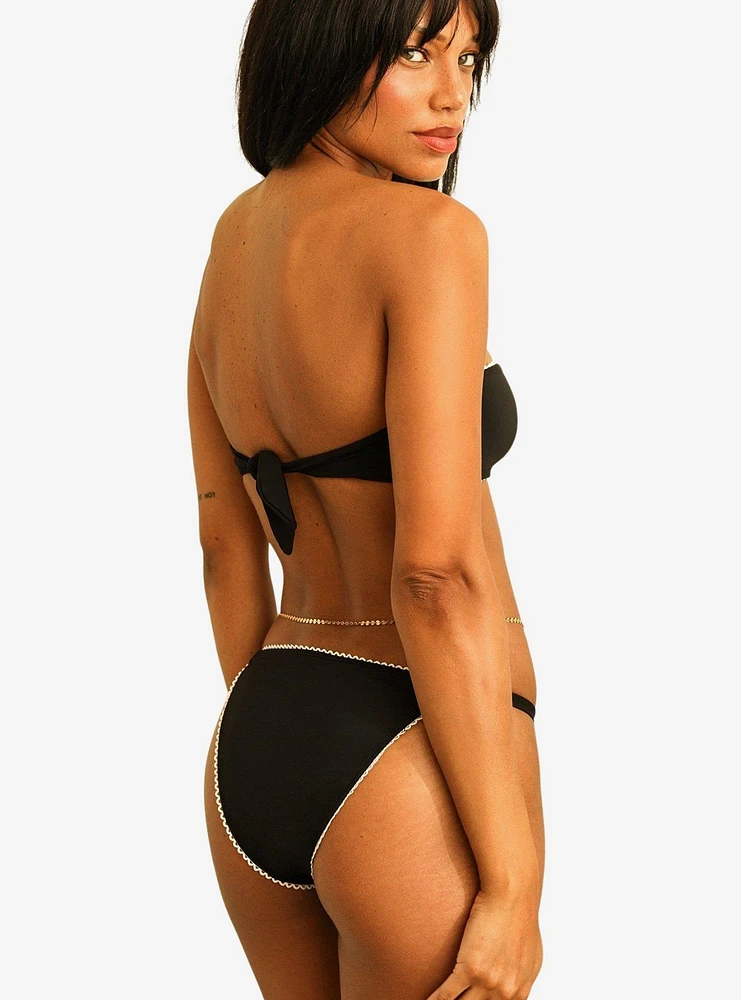 Dippin' Daisy's Bridget Bandeau Swim Top Black