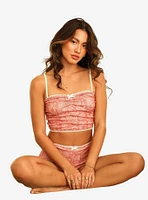 Dippin' Daisy's Sweet Dreams Pajama Set Pink Paisley