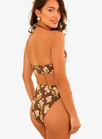 Dippin' Daisy's Amalfi String Tie Bandeau Swim Top Rosebud