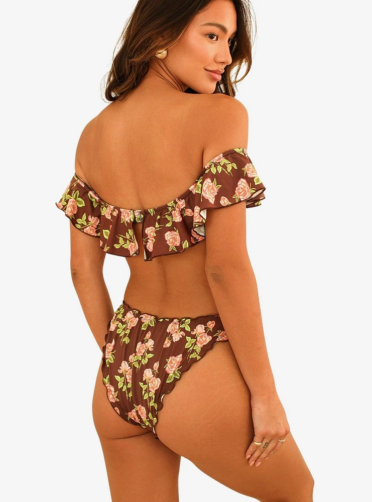 Dippin' Daisy's Kate Off Shoulder Underwire Swim Top Rosebud