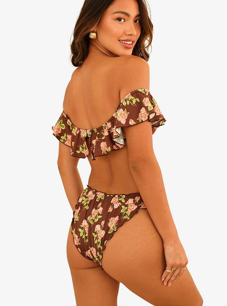 Dippin' Daisy's Kate Off Shoulder Underwire Swim Top Rosebud