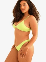 Dippin' Daisy's Zen Knotted Triangle Swim Top Green Tea