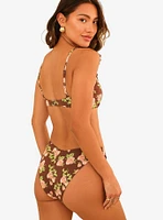 Dippin' Daisy's Zen Knotted Triangle Swim Top Rosebud