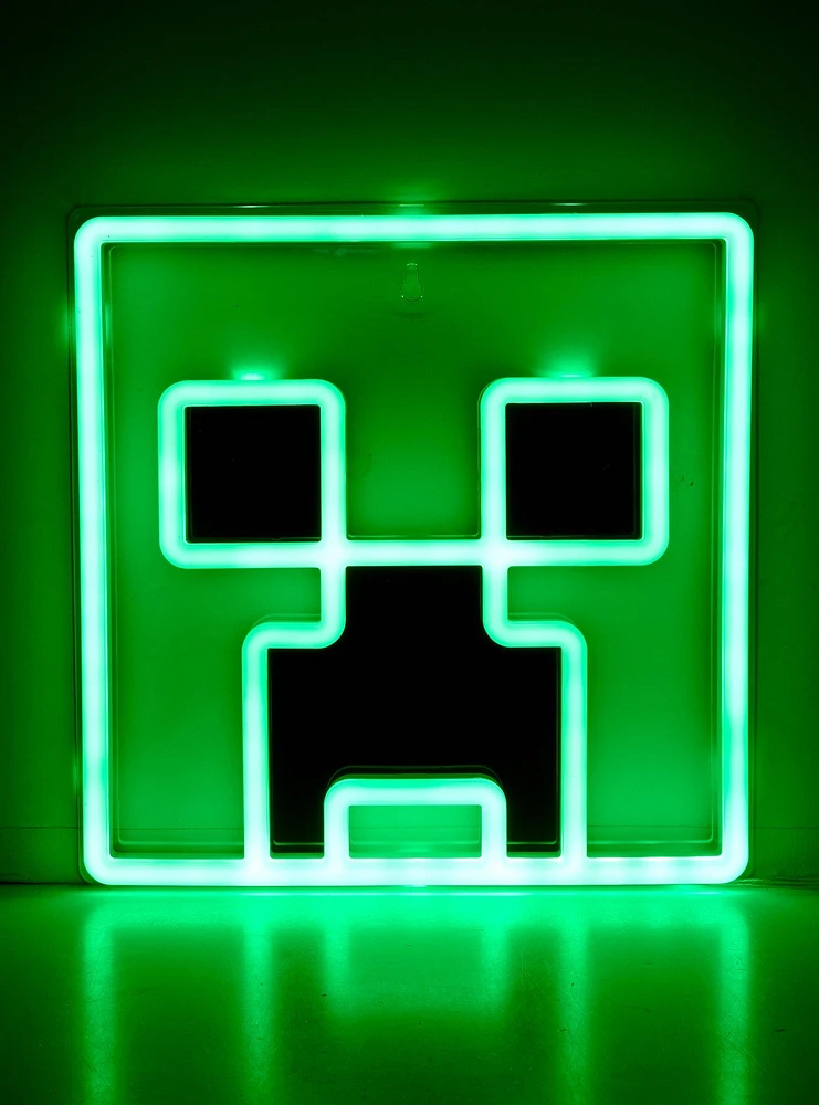 Minecraft Creeper LED Neon Light