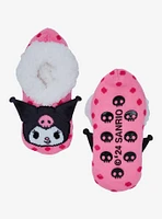 Sanrio Kuromi Polka Dot Slipper Socks - BoxLunch Exclusive