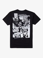 Godzilla Ghidorah Manga Double-Sided T-Shirt