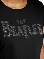 The Beatles Rhinestone Logo Girls Baby T-Shirt