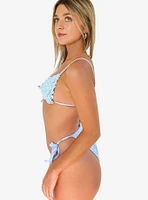 Dippin' Daisy's Bella Triangle Swim Top Lace Sky