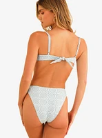 Dippin' Daisy's Diana Underwire Swim Top Bella Lace Sky